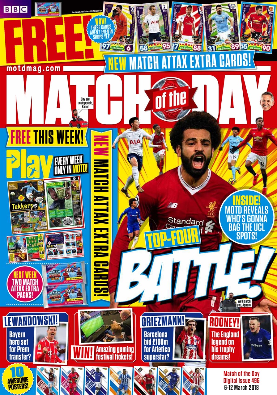 Match of the Day Magazine Issue 495 Back Issue