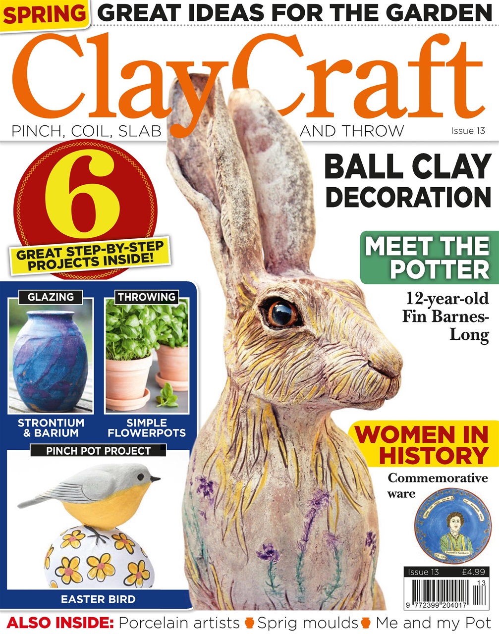 ClayCraft Magazine Issue 13 Back Issue