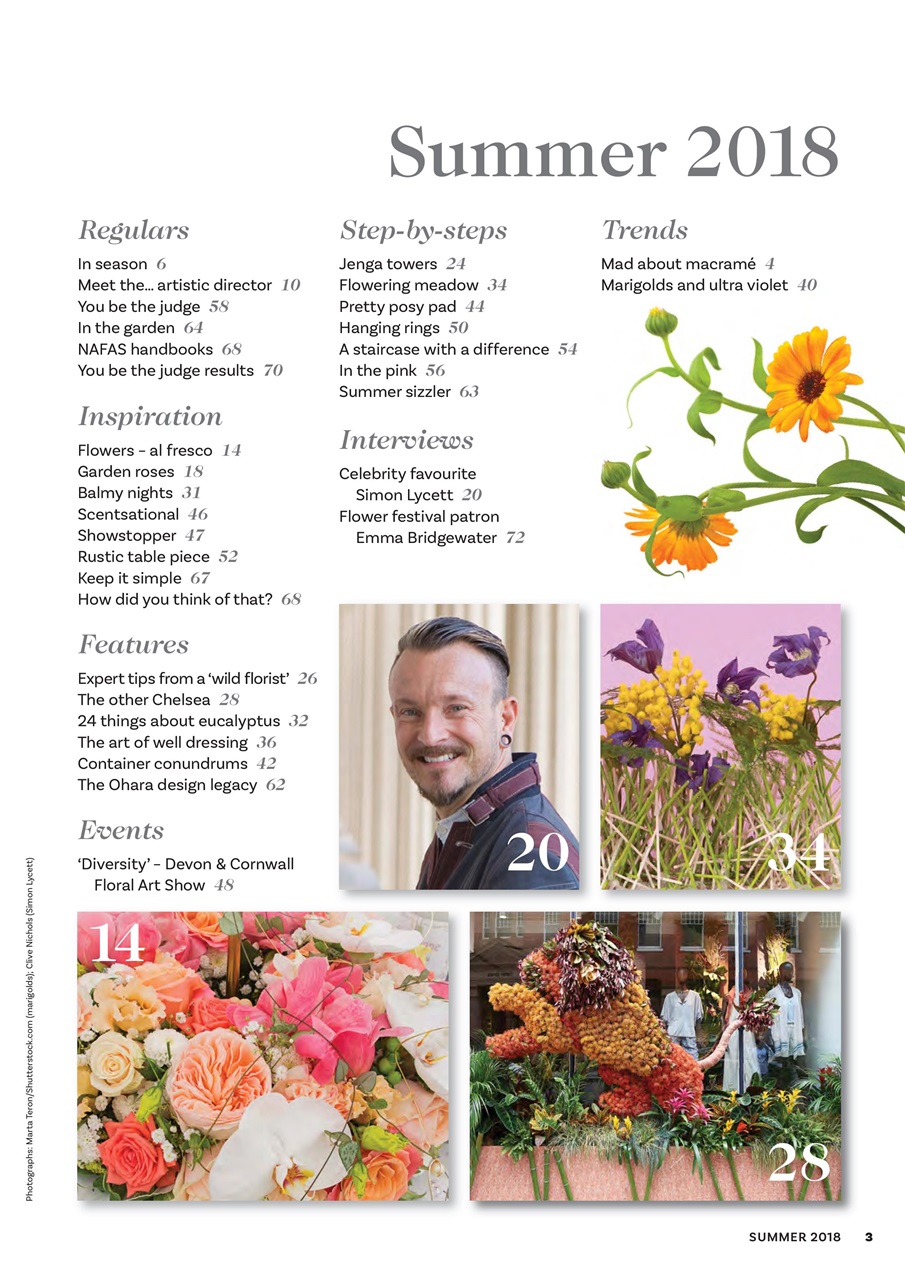 The Flower Arranger Magazine Summer 18 Subscriptions Pocketmags
