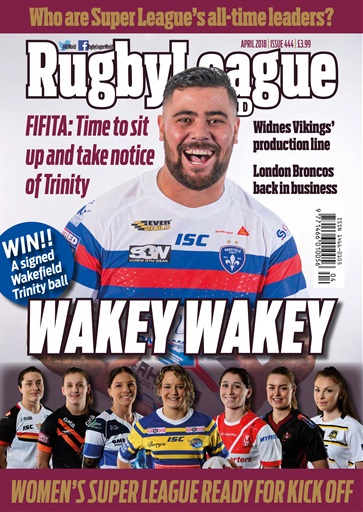 Rugby League World Magazine - 444 Subscriptions 