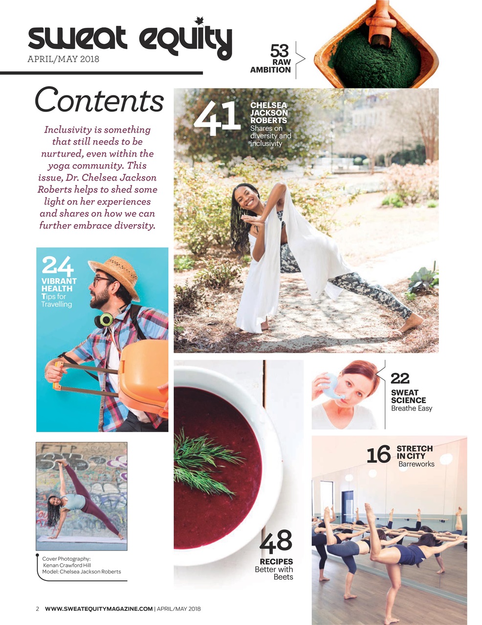 Sweat Equity Magazine Apr/May 2018 Back Issue