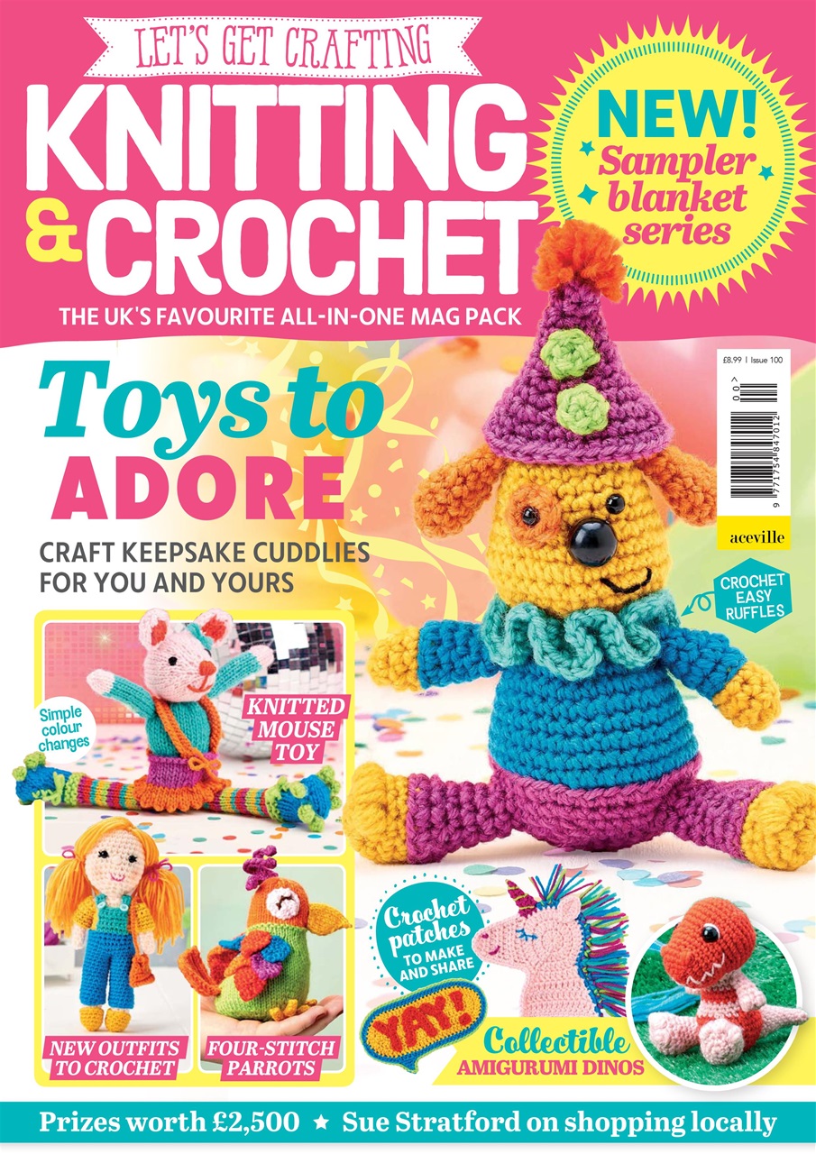 Let's Get Crafting Magazine Issue 100 Back Issue