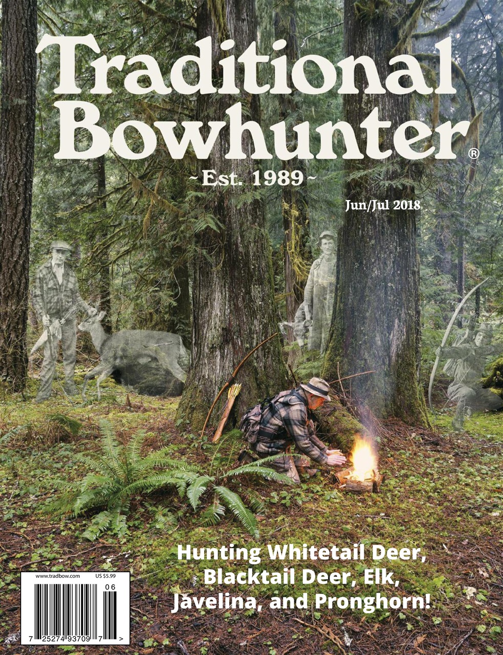 Traditional Bowhunter Magazine Jun/Jul 2018 Back Issue