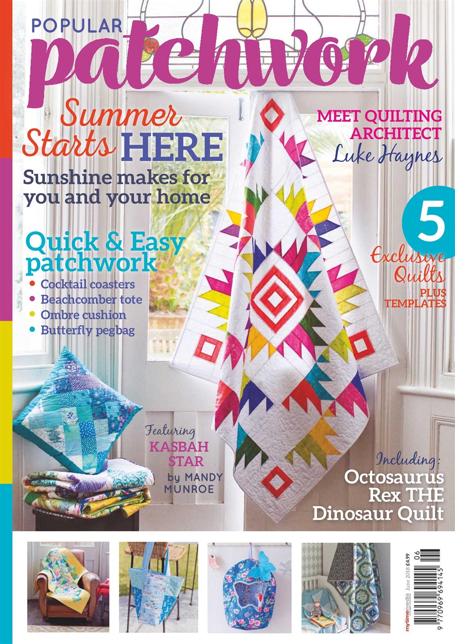 Popular Patchwork Magazine Jun18 Subscriptions Pocketmags
