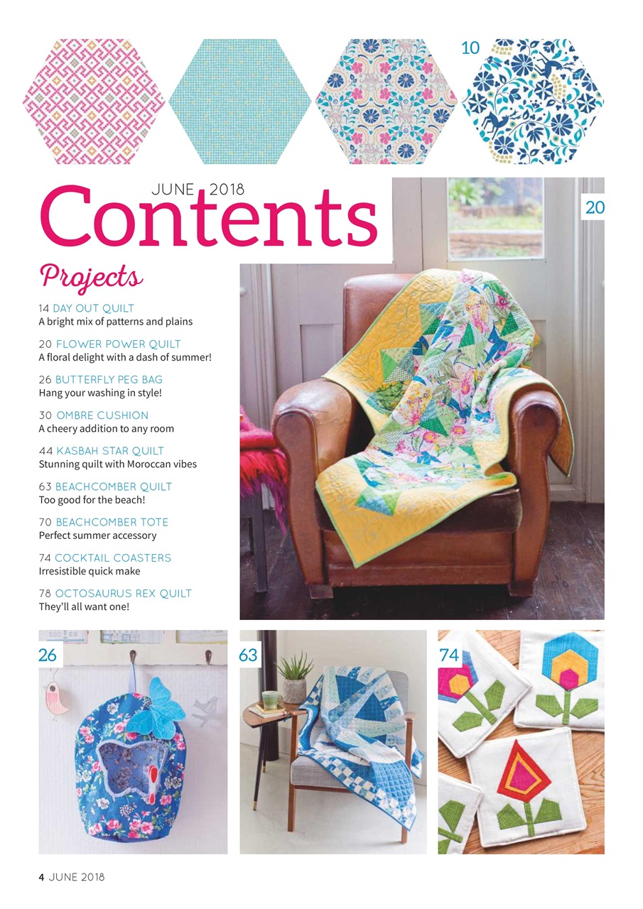 Popular Patchwork Magazine Jun18 Subscriptions Pocketmags