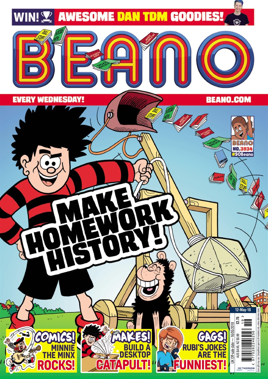 70th anniversary beano