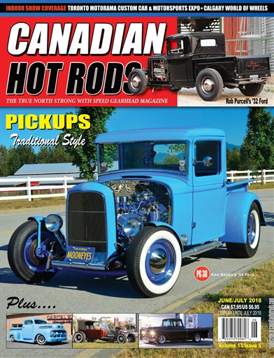 Canadian Hot Rods Magazine - CHR june/july 2018 Subscriptions | Pocketmags