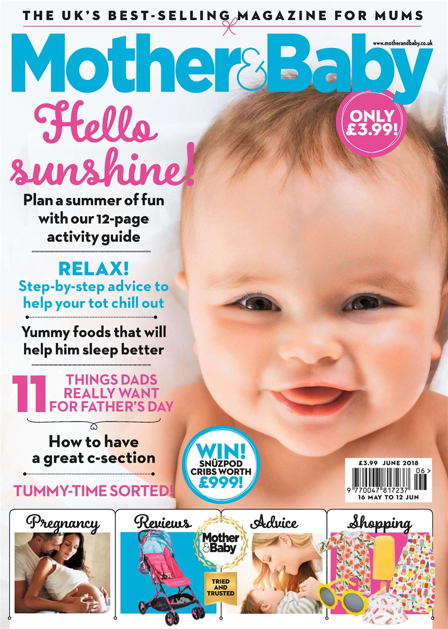 Mother & Baby Magazine June 2018 Back Issue