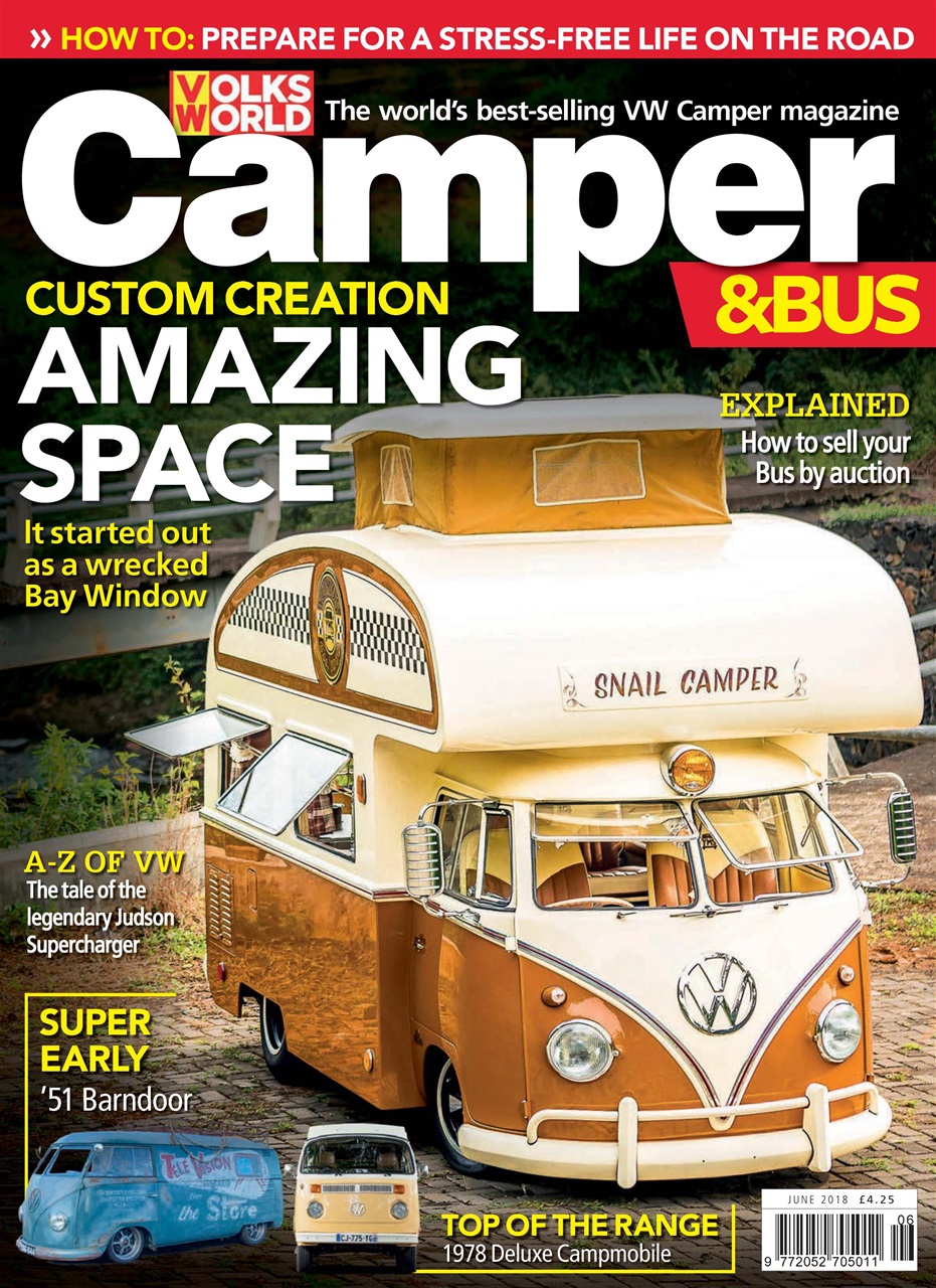 VW Camper Magazine June 2018 Subscriptions Pocketmags