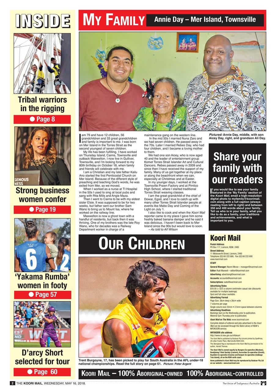 Koori Mail Magazine 676 Back Issue