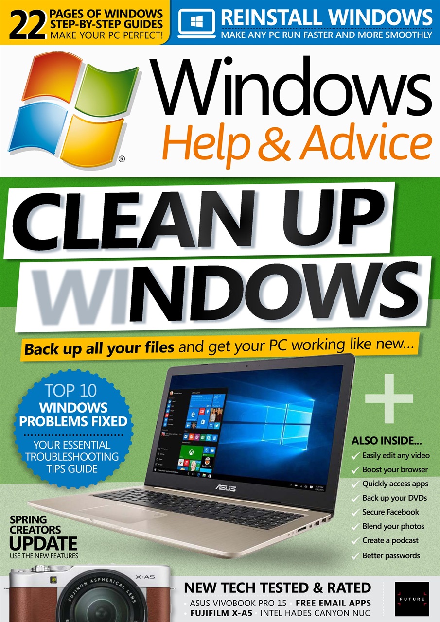 Windows Help & Advice Magazine June 2018 Zurück Ausgabe
