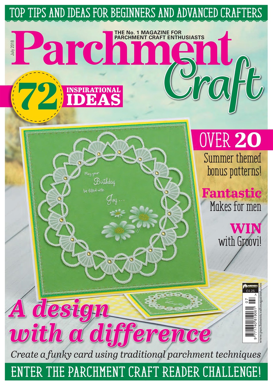Parchment Craft Magazine July 2018 Subscriptions Pocketmags