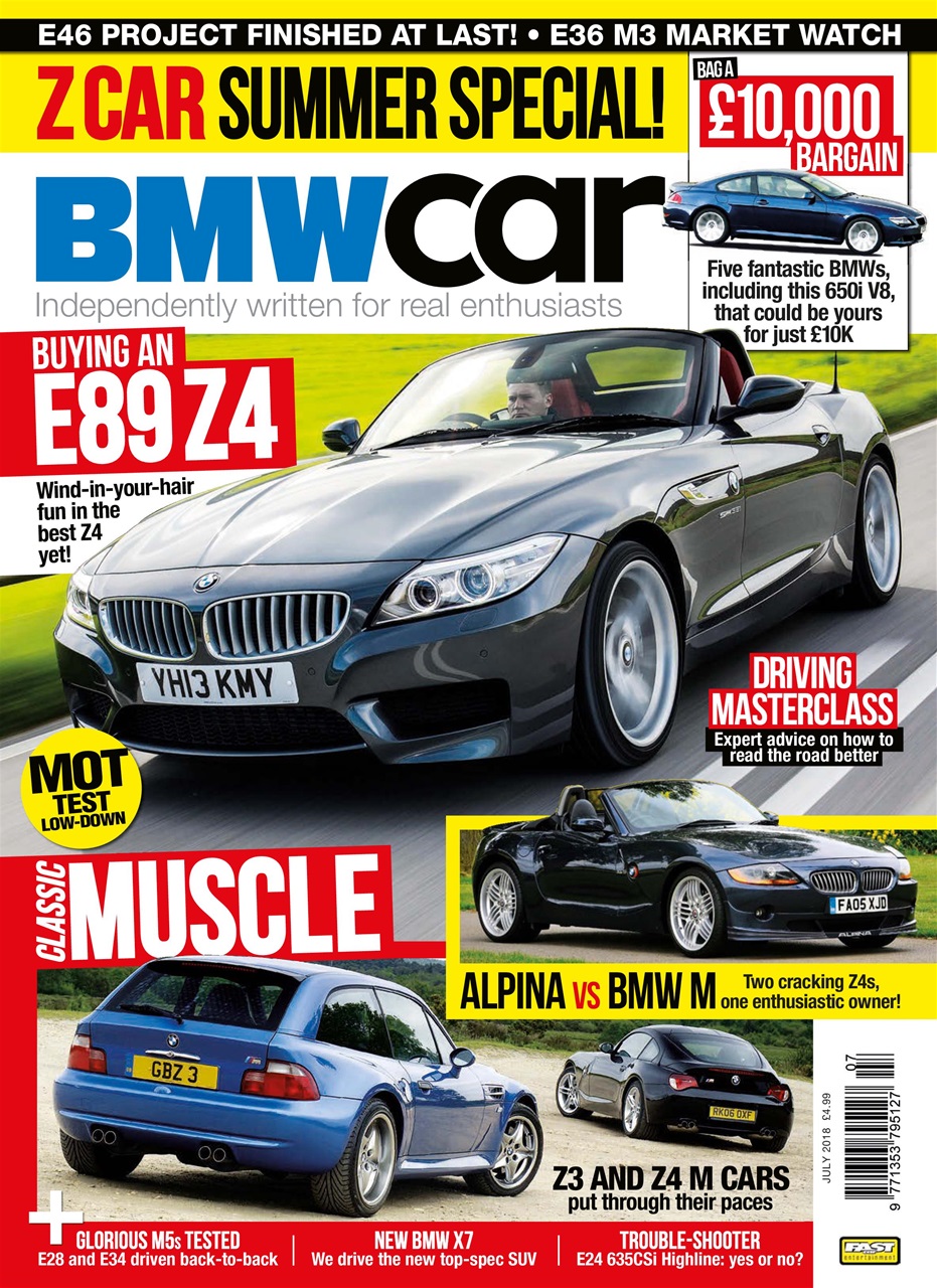 BMW Car Magazine - July 2018 Subscriptions | Pocketmags