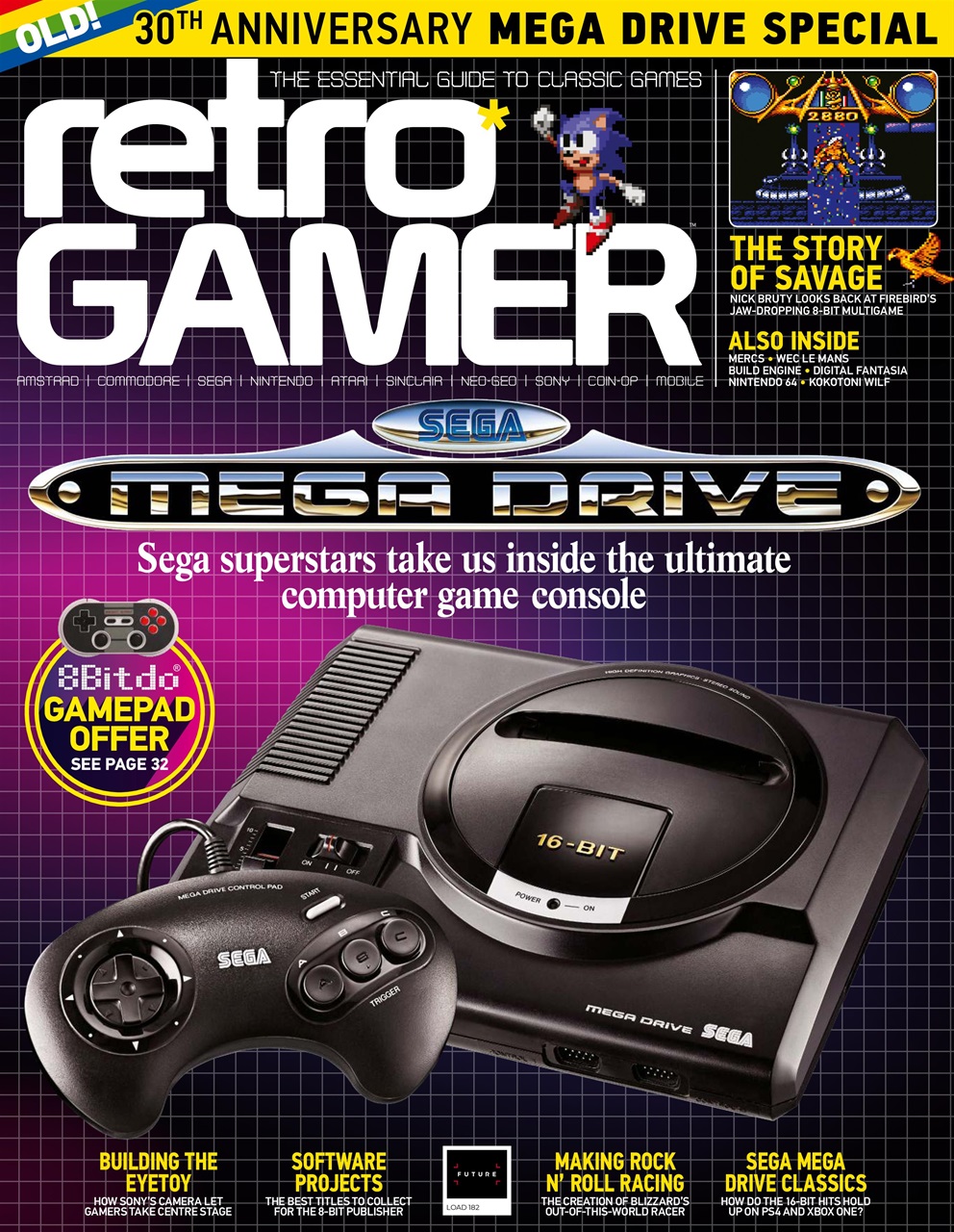 Retro Gamer Magazine - Issue 182 Back Issue