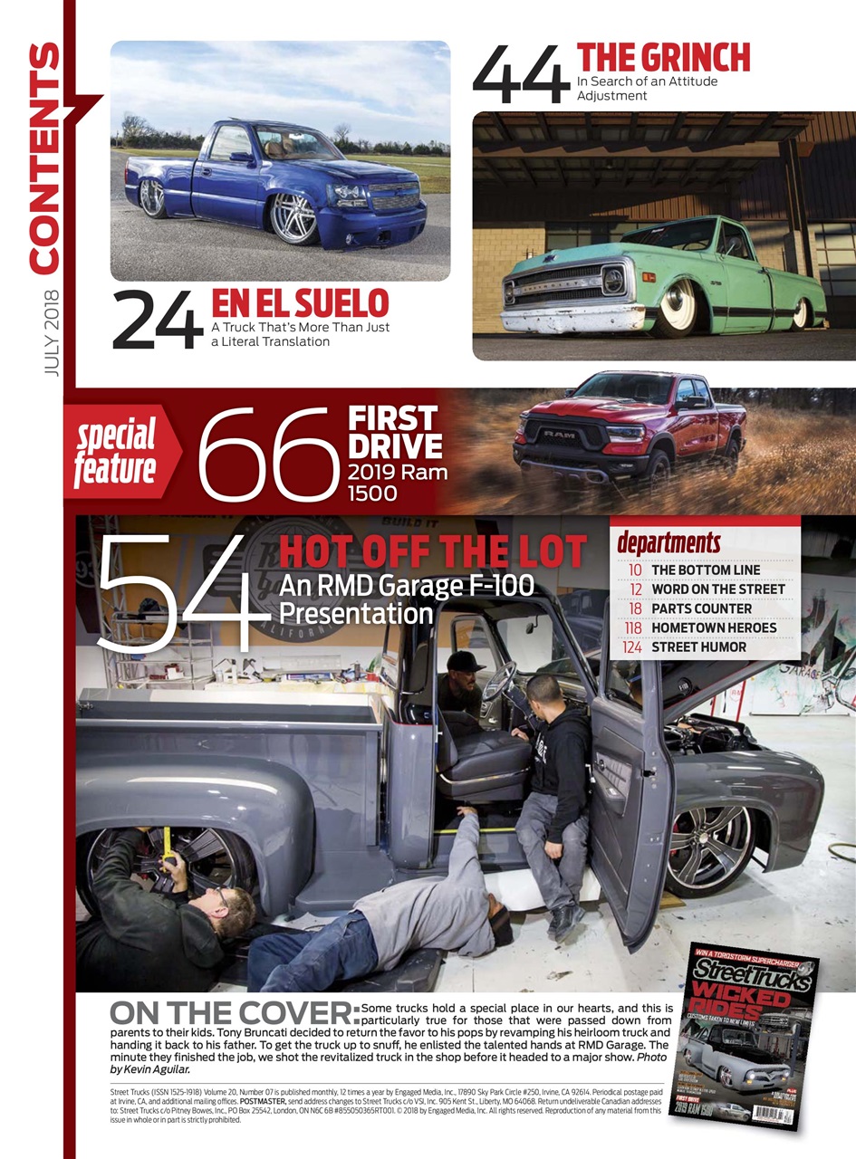 Street Trucks Magazine July 2018 Subscriptions Pocketmags