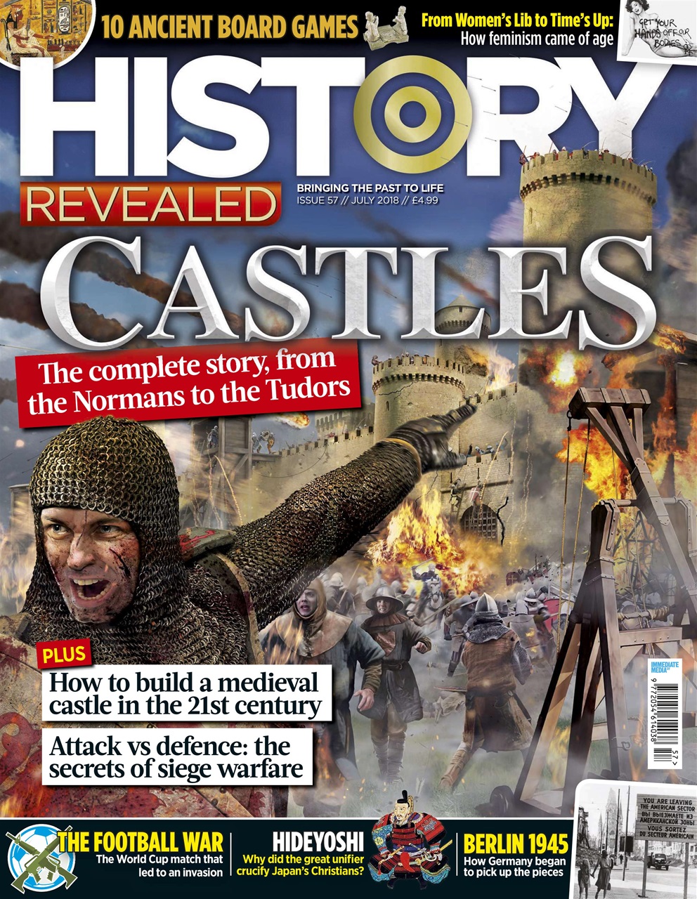 BBC History Revealed Magazine - July 2018 Back Issue