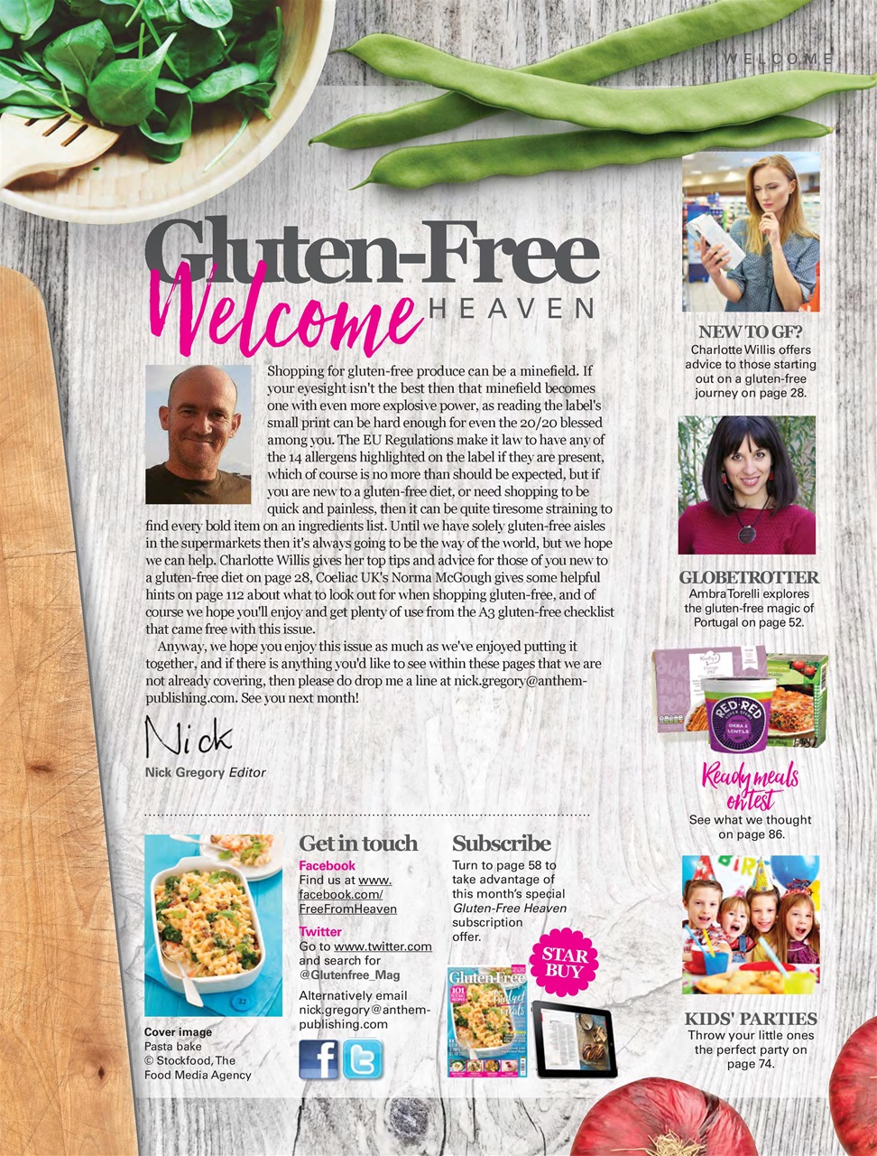 GlutenFree Heaven Magazine GlutenFree Heaven July Back Issue