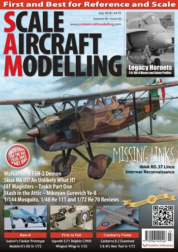 Scale Aircraft Modelling Magazine July 2018 Back Issue