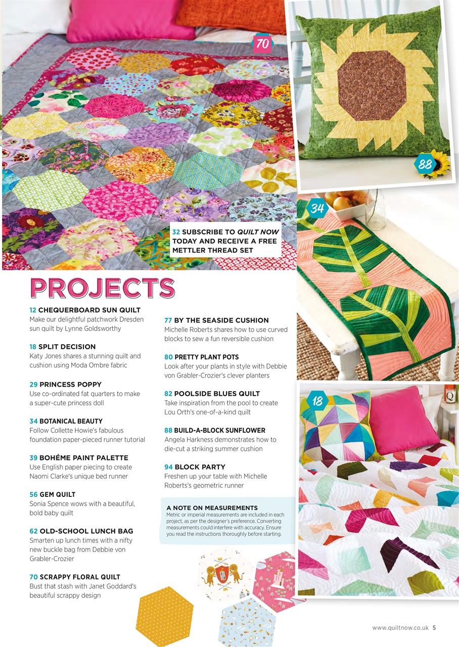 Quilt Now Magazine Issue 51 Back Issue