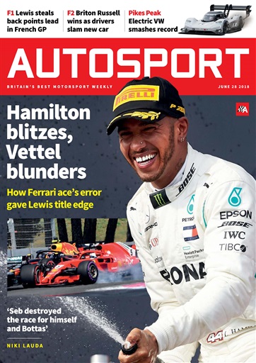 Autosport Magazine - 28th June 2018 Subscriptions | Pocketmags