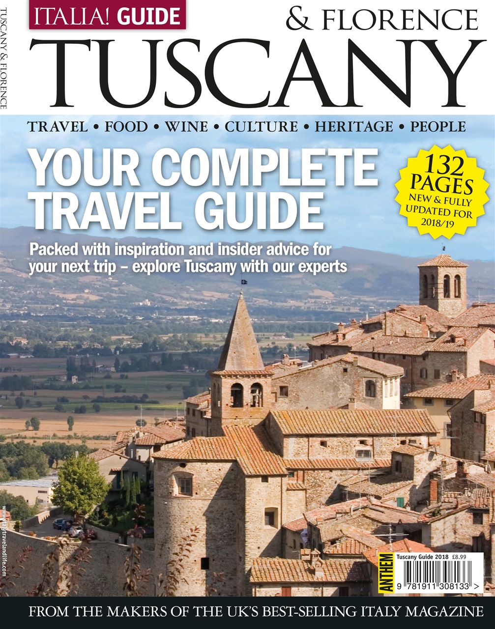 Italia! Guide Magazine Tuscany 2018 Subscriptions Pocketmags