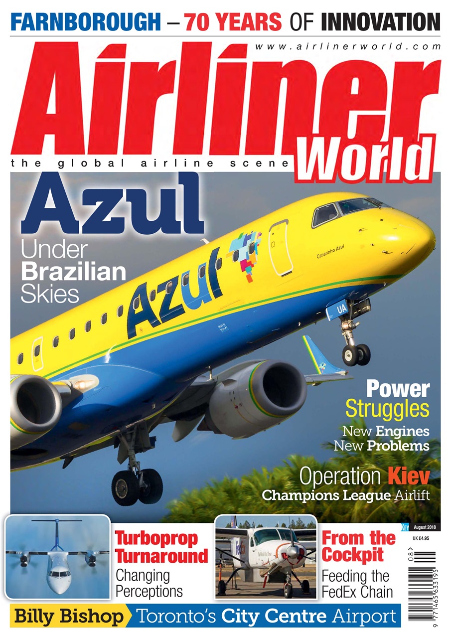 Airliner World Magazine - August 2018 Back Issue