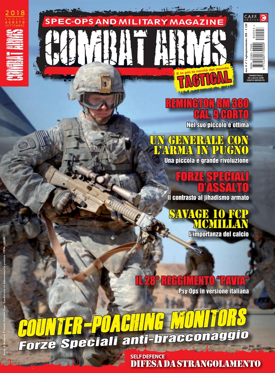 COMBAT ARMS Magazine Subscriptions and Luglio Agosto Settembre 2018 ...