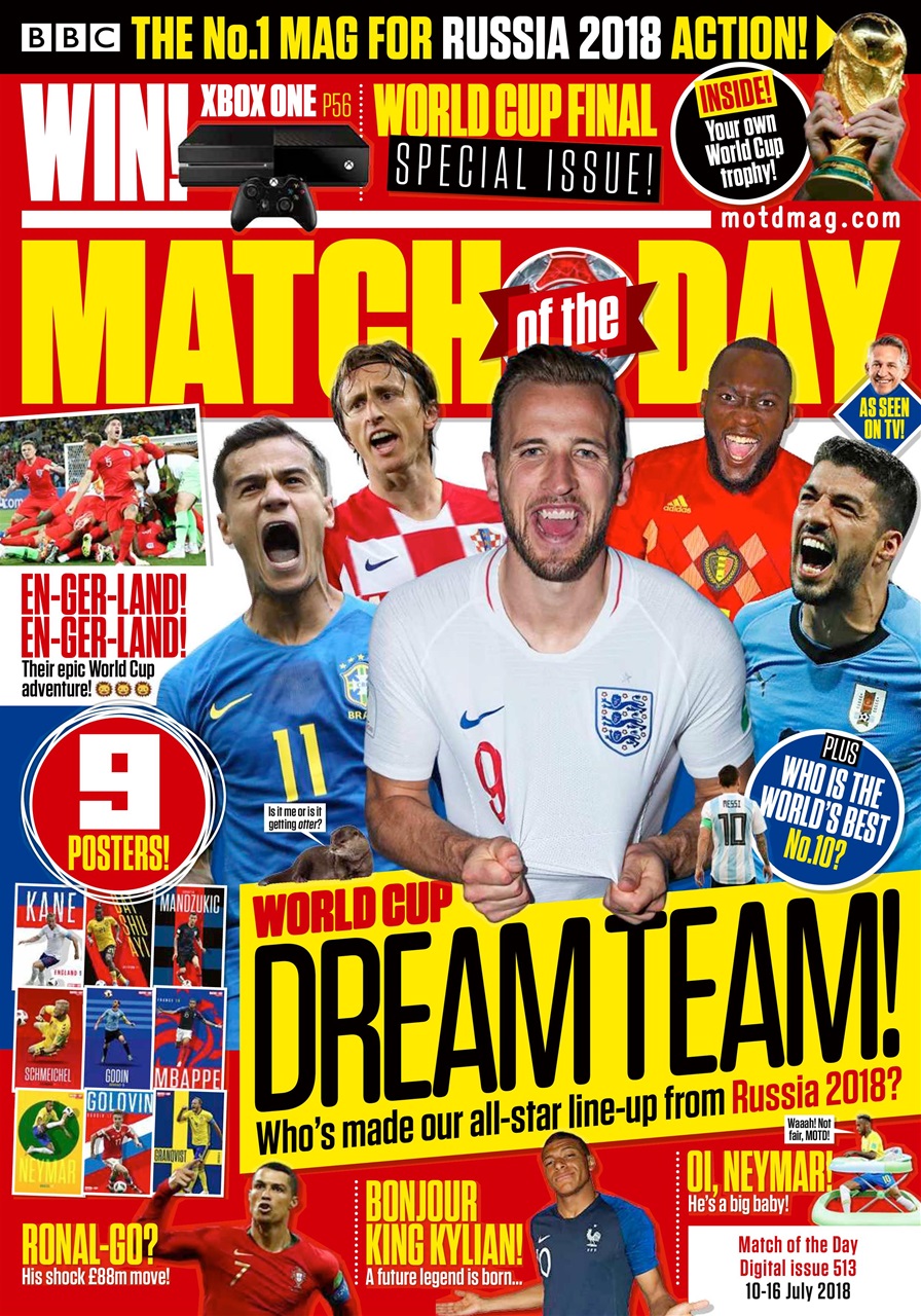 Match of the Day Magazine Issue 513 Subscriptions Pocketmags