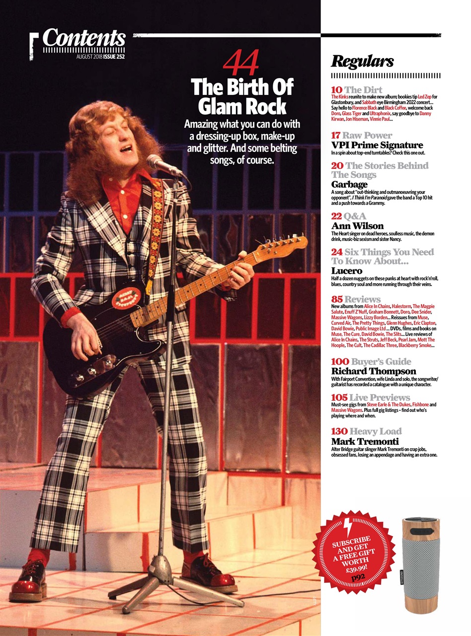 Classic Rock Magazine - August 2018 Back Issue