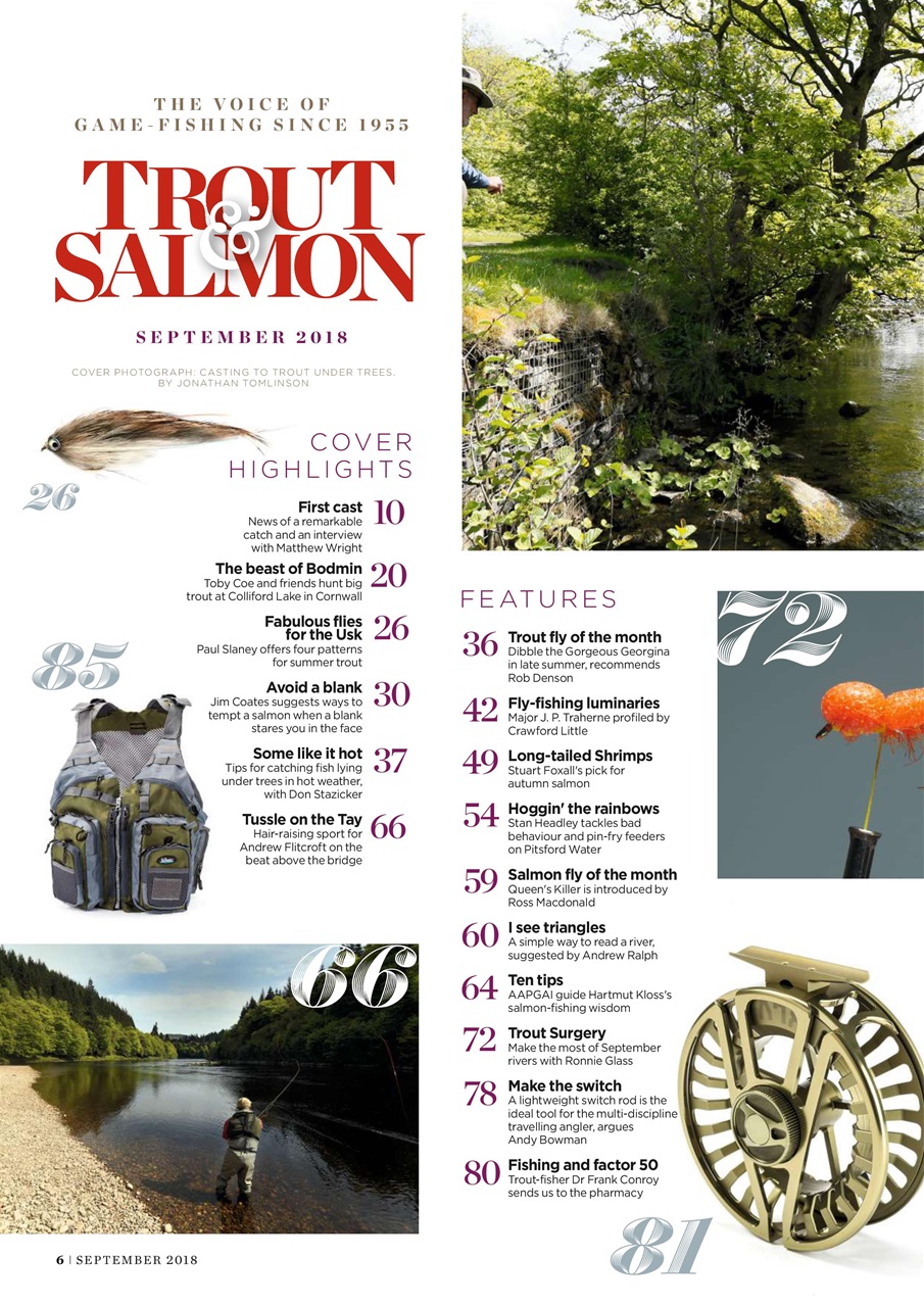 Trout & Salmon Magazine September 2018 Back Issue