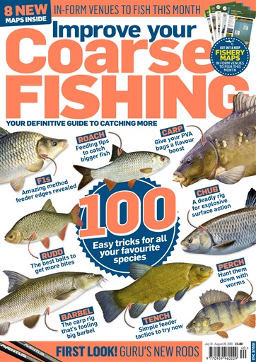 Improve Your Coarse Fishing Magazine - Issue 340 Back Issue