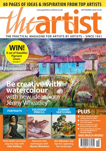 The Artist Magazine - September 18 Subscriptions | Pocketmags