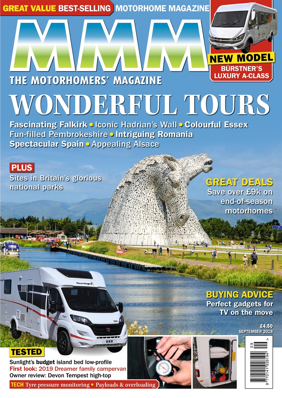 ... guide to motorhome parking and base vehicle servicing, which costs £5  on its own. Just look for it at the end of MMM magazine.