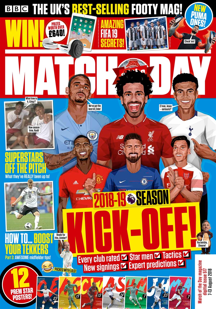 Match of the Day Magazine Issue 517 Back Issue