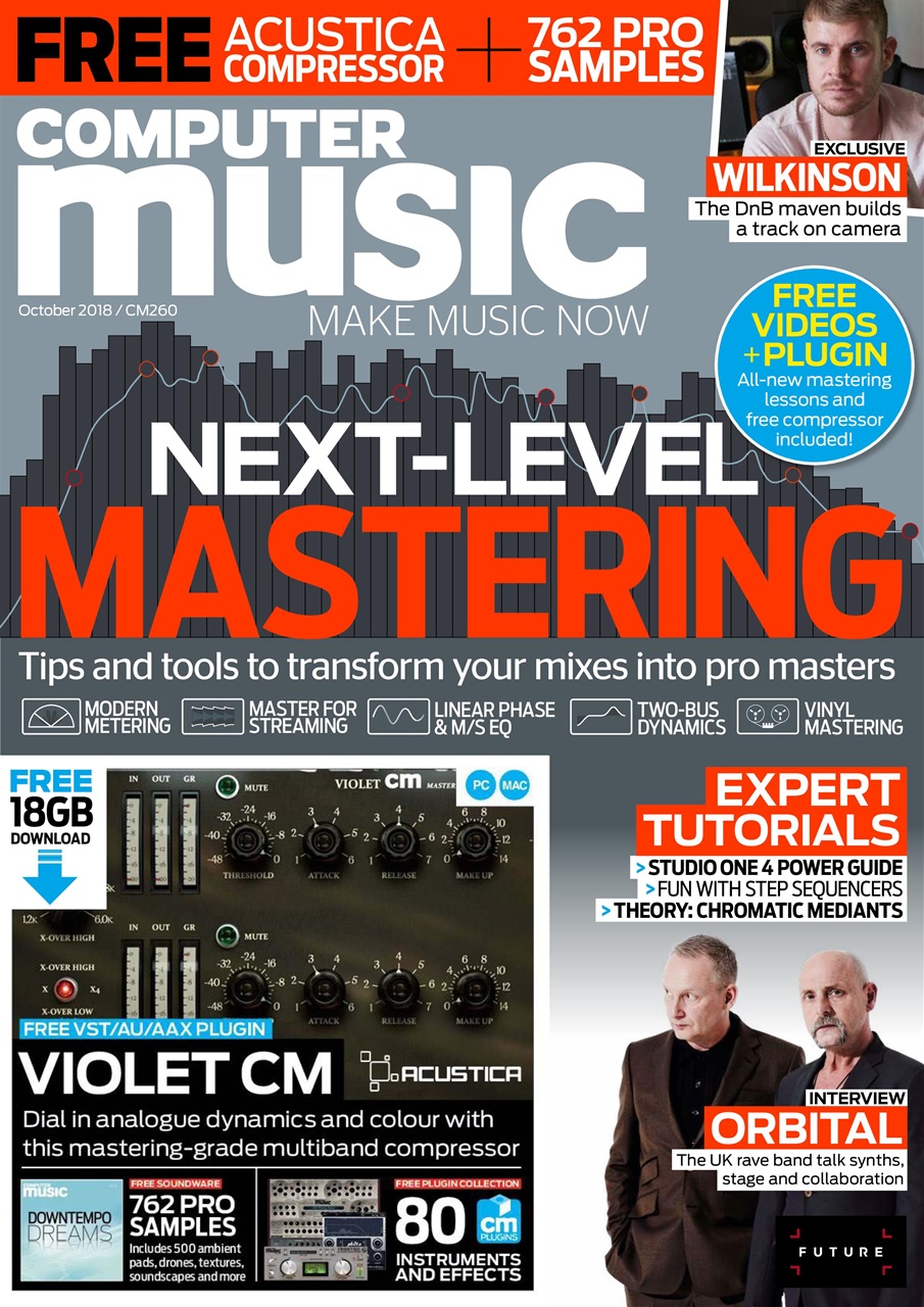 Computer Music Magazine October 2018 Back Issue