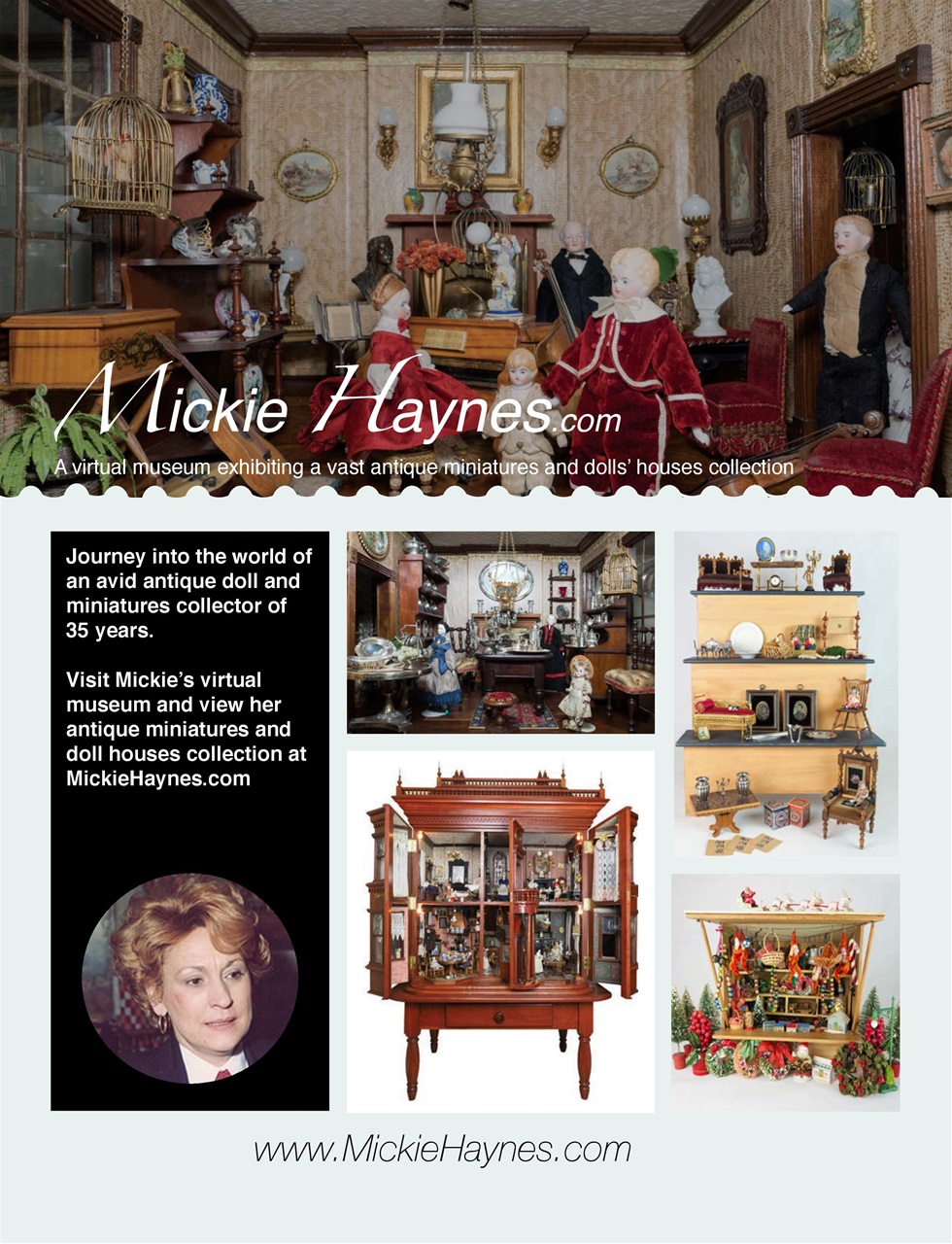 Dollhouse Miniatures Magazine Issue 65 Back Issue