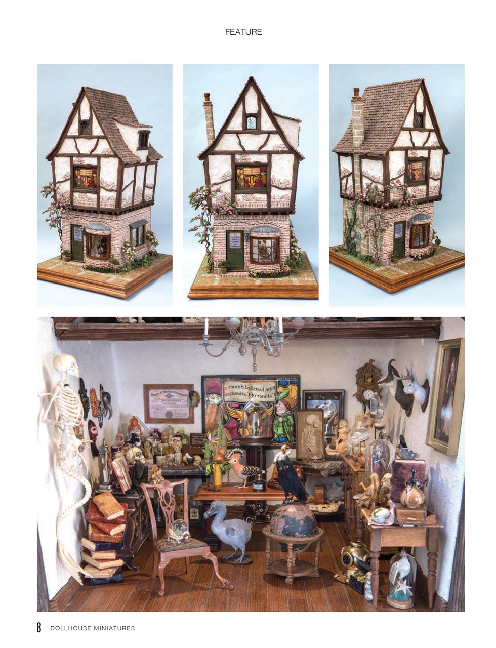 Dollhouse Miniatures Magazine Issue 65 Back Issue
