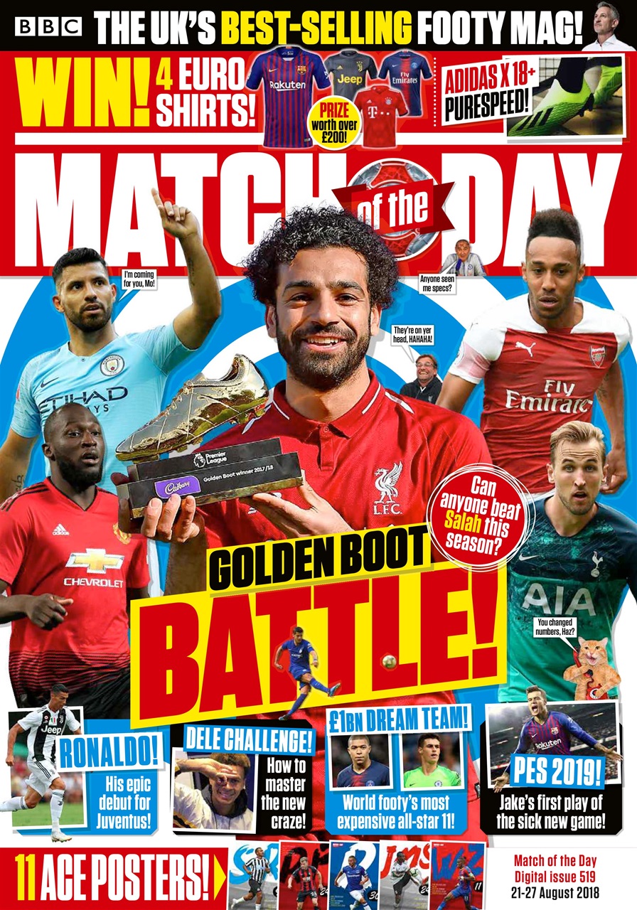 Match of the Day Magazine Issue 519 Back Issue