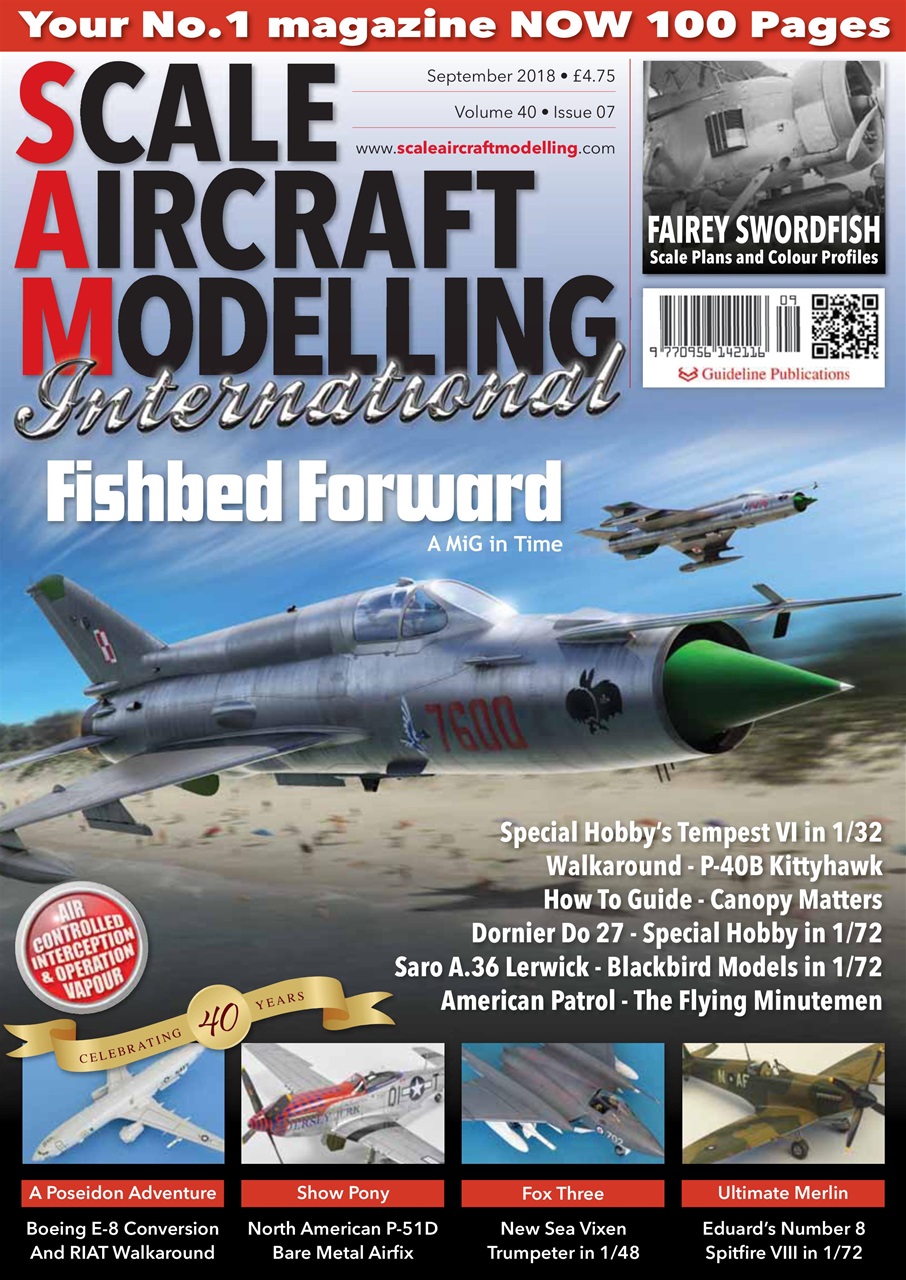 Scale Aircraft Modelling Magazine September 2018 Back Issue