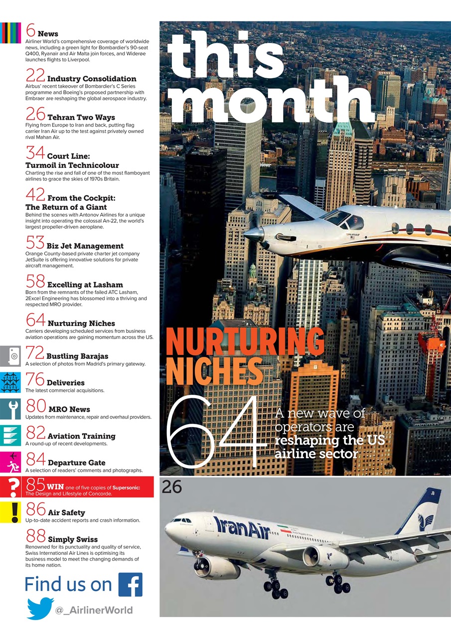 Airliner World Magazine - October 2018 Subscriptions | Pocketmags