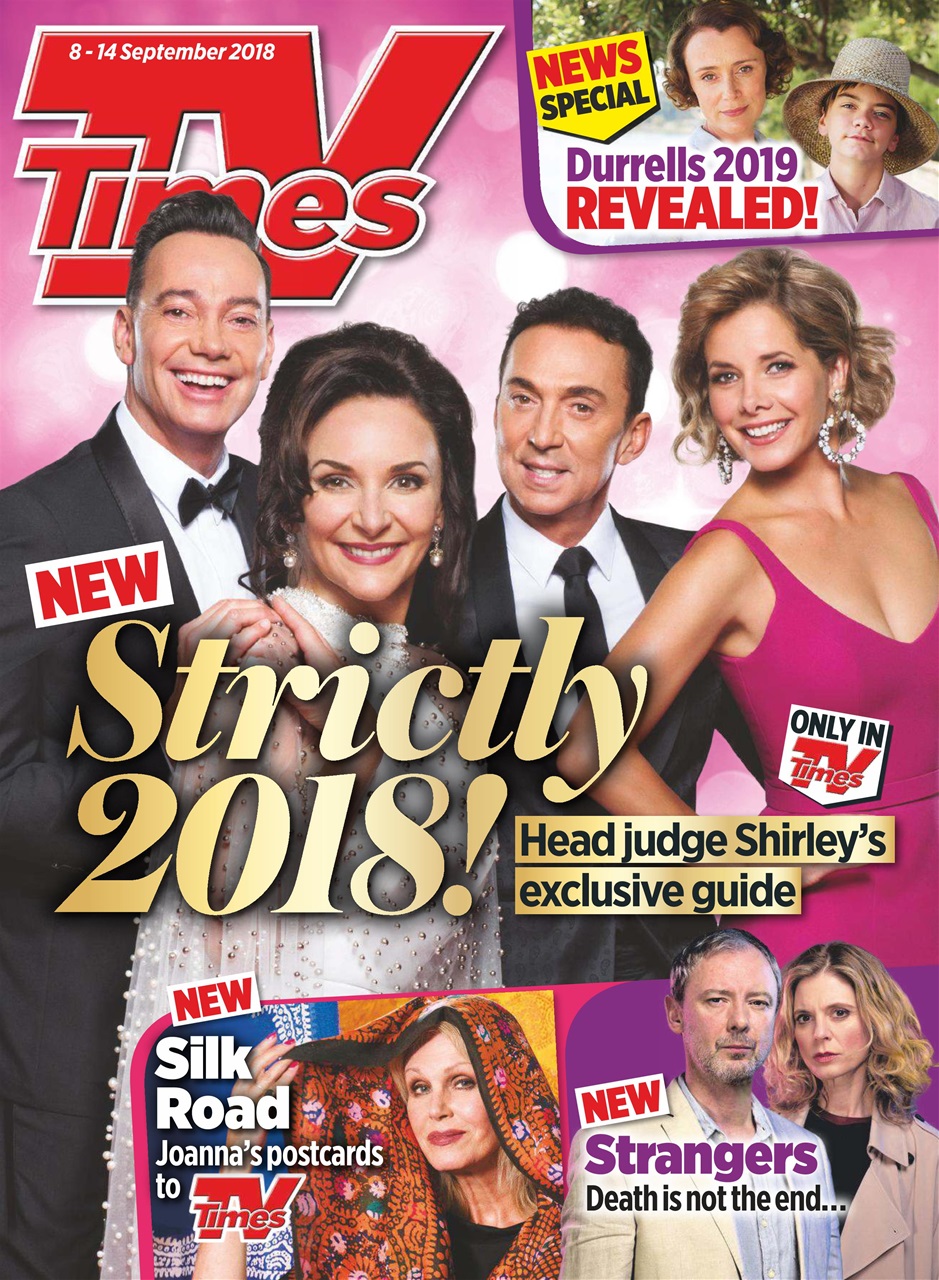 TV Times Magazine 8th September 2018 Subscriptions Pocketmags