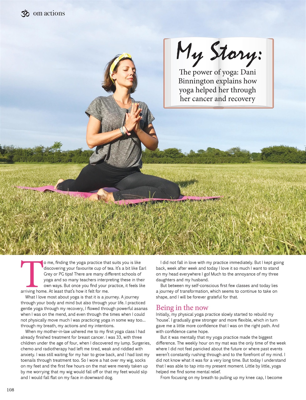 OM Yoga Magazine Oct18 Subscriptions Pocketmags