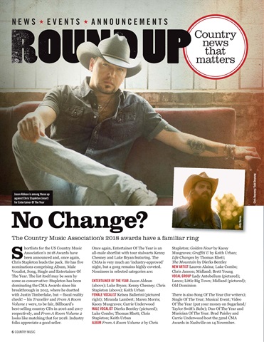 Country Music Magazine - Oct/Nov 18 Subscriptions | Pocketmags