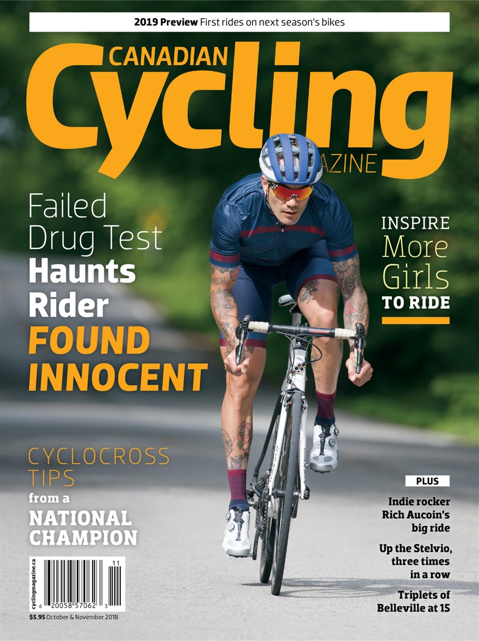 Canadian Cycling Magazine Volume 9 Issue 5 Back Issue