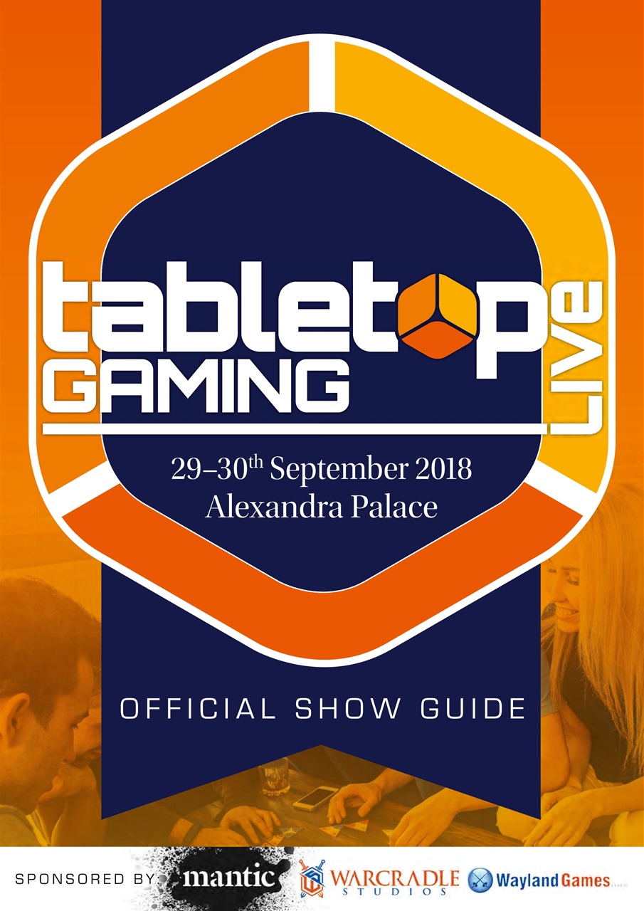 Tabletop Gaming Magazine Tabletop Gaming Live 2018 Official Show