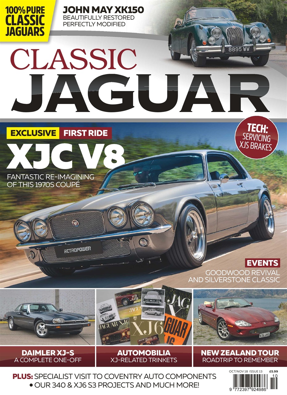 Classic Jaguar Magazine Oct/Nov 2018 Back Issue
