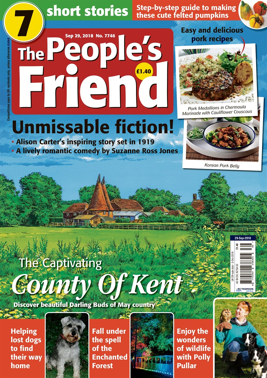 The People’s Friend Magazine 29/09/2018 Back Issue