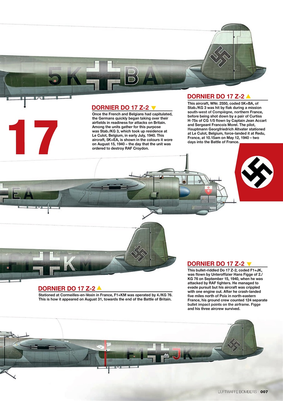 Aviation Classics Magazine - Luftwaffe Bombers - German WWII designs ...