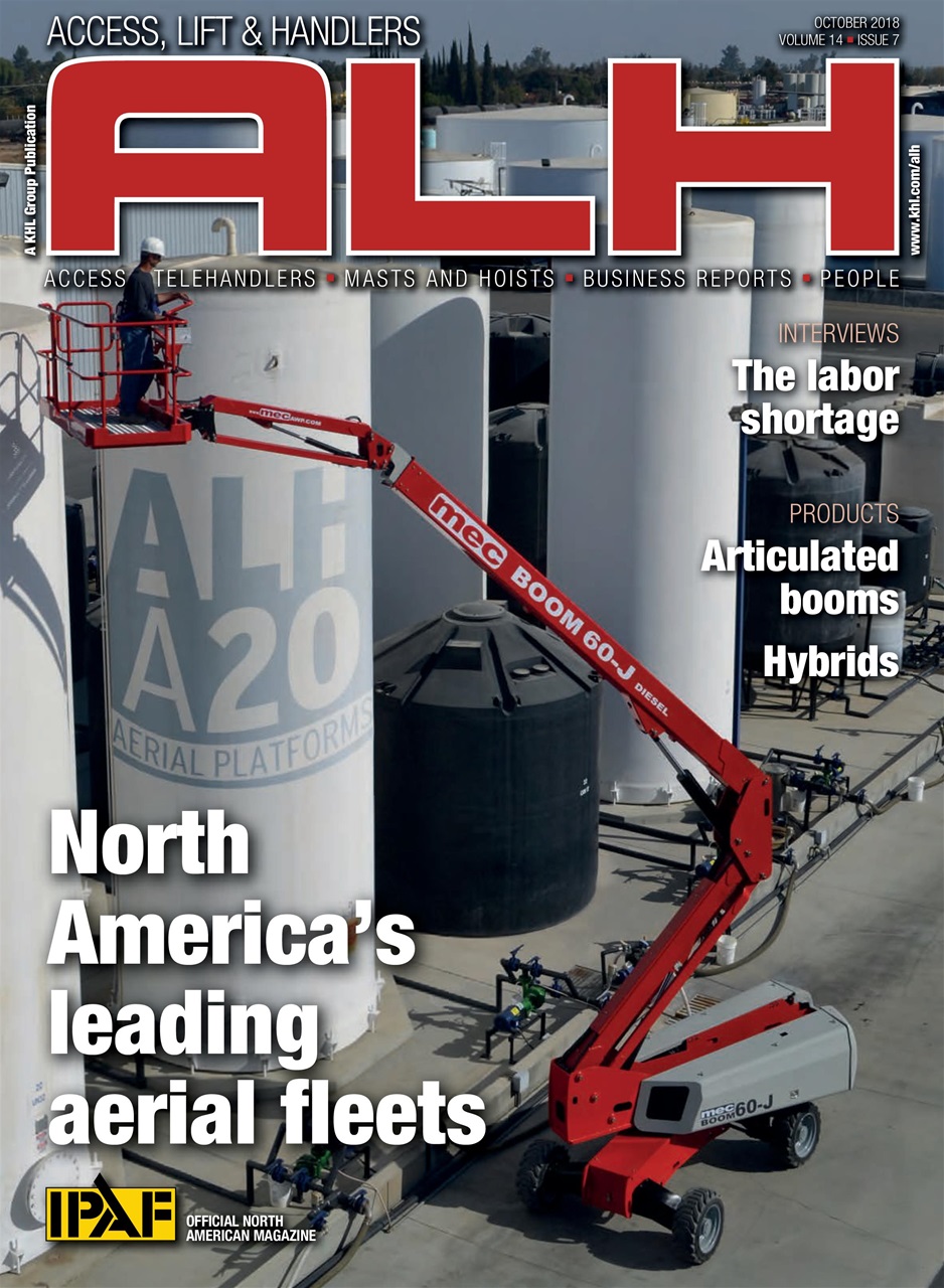 Access, Lift & Handlers Magazine October 2018 Back Issue
