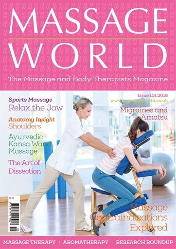 Massage World Magazine Massage World 101 Back Issue 